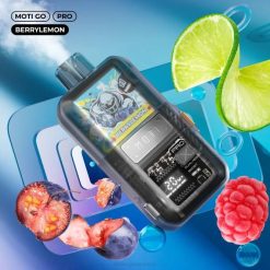 MOTI vape for sale - MOTI Go Pro Disposable Vape (5%, 12000 Puffs) Berrylemon 6422T11
