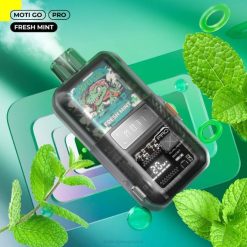 MOTI vape ltd - MOTI Go Pro Disposable Vape (5%, 12000 Puffs) Fresh Mint 6422T16