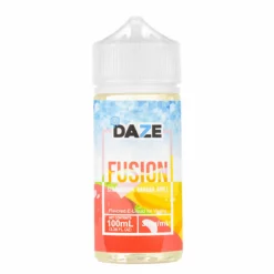 Daze Fusion Strawberry Banana Apple Iced Vape Juice 70VG
