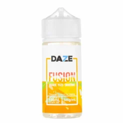 Daze Fusion - Orange Yuzu Tangerine 100mL Citrus Vape - 70VG