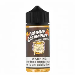 Johnny Creampuff Caramel Tobacco 100mL 70VG Pre-Steeped