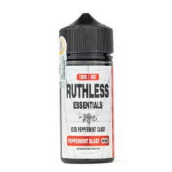 Ruthless Peppermint Blast on Ice 100mL - Pre-steeped Menthol
