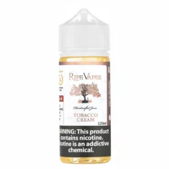 Ripe Vapes Tobacco Cream – Velvety 70VG E-Liquid