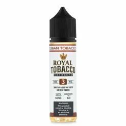 Royal Tobacco Extracts Cuban Tobacco 60mL Earthy Vape Juice