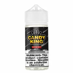 Candy King - Sour Worms 100mL | Sour Gummy 70VG