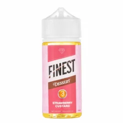 The Finest E-Liquid - Strawberry Custard 100mL Creamy 70VG