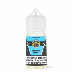 Vapetasia Killer Fruits Blue Razz Salt - Electrifying 30mL.
