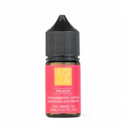 Peach Aqua Salts 30mL: Refreshing Salt Nicotine