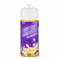 Custard Monster Blackberry 100mL Vanilla Custard Pre-Steeped