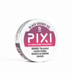 Pixi Black Cherry Ice Dry Tobacco-Free Nicotine Pouches
