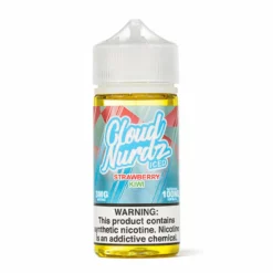 Cloud Nurdz Iced Strawberry Kiwi Menthol 100mL