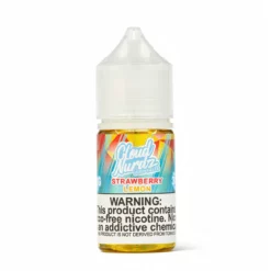 Cloud Nurdz Iced Strawberry Lemon Pre-Steeped Salt Nic Juice