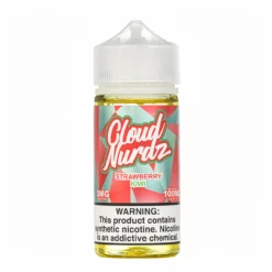 Cloud Nurdz - Strawberry Kiwi 100mL E-Liquid: Sweet & Zesty