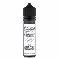 Coastal Clouds - Iced Apple Peach Strawberry 60mL Cool 70VG