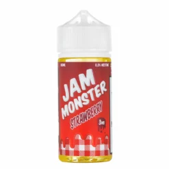 Jam Monster Strawberry Jam E-Liquid 100mL - Buttered Toast