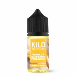 Kilo Vanilla Custard Tobacco Salt Nic 30mL – Creamy Finish
