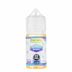 Pod Juice - Blue Razz Slushy 30mL Pre-Steeped Vape Juice