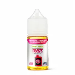 Pod Juice x RAZ Straw Melon Bubble Ice Salt 30mL Pre-Steeped