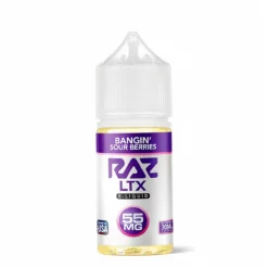 Raz LTX Salt Pre-Steeped Bangin' Sour Berries 30mL