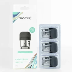 Smok Novo 2 Replacement Pods - Side Fill 2mL Mesh Pods