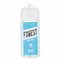 The Finest E-Liquid - Miami Mint 100mL - Pre-Steeped Menthol