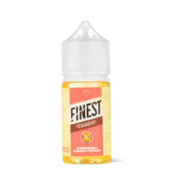 The Finest Salt - Strawberry Banana Custard 30mL Pre-Steeped