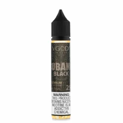 Smooth Tobacco VGOD SaltNic - Cubano Black 30mL