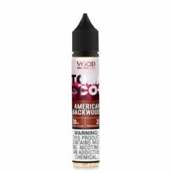 Rich Smoky VGOD Salt Nicotine Tobacco Plus - American Backwoods 30mL