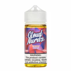 Cloud Nurdz Cherry Berry 100mL 70VG Candy E-Juice