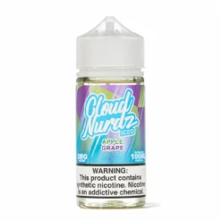 Cloud Nurdz Iced Apple Grape Menthol E-Juice 100mL