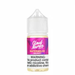 Cloud Nurdz Salts Watermelon Berry Salt Nic E-Liquid 30mL
