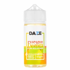 Daze Fusion - Yellow Green Red Mango 100mL 70VG Vape Juice