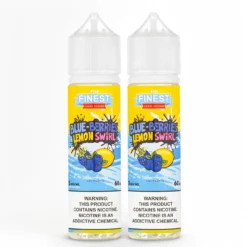 Finest Sweet & Sour Blue Raspberry Lemon Swirl 120mL E-Juice
