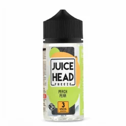 Juice Head Freeze - Peach Pear 100mL Pre-Steeped Menthol