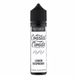 Coastal Clouds - Lemon Raspberry 60mL Pre-Steeped Vape Juice