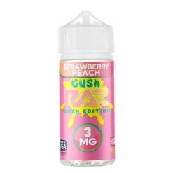 Pod Juice X Raz Strawberry Peach Gush Freebase E-Juice 100mL