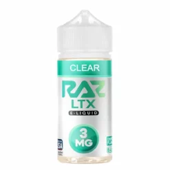 Raz LTX Clear 100mL - Smooth Cooling Freebase E-Liquid