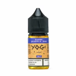 Yogi Salt - Blueberry Granola Bar Pre-Steeped E-Juice 30mL