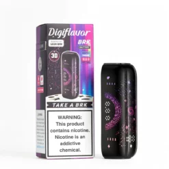 Geek Bar Digiflavor BRK Battery - Rechargeable with 3D Screen