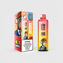 Bang Blaze 60K Puffs 4 in 1 Disposable Vape with Smart LED Display