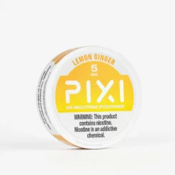 Pixi Lemon Ginger Nicotine Pouches - Tobacco-Free