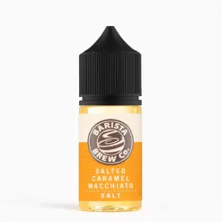 Barista Brew Salted Caramel Macchiato - Pre-Steeped Salt Nic