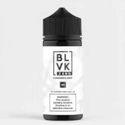BLVK Zero Flavorless 100mL 70VG Freebase Vape Juice