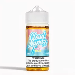 Cloud Nurdz Iced Peach Melon 70% VG 100mL