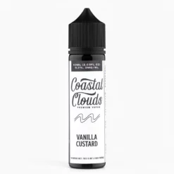 Coastal Clouds Vanilla Custard 60mL Vape Juice - 70VG