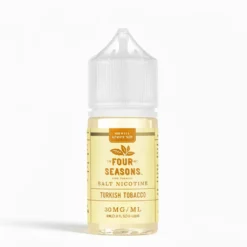Four Seasons Turkish Tobacco Salt Nic 30mL - Rich Latakia