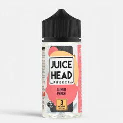 Juice Head Freeze - Guava Peach 100mL 70% VG E-Juice