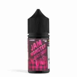 Jam Monster Salt Black Cherry Buttery Toast 30mL Pre-Steeped