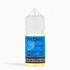 Blue Razz Ice 30mL Vape Juice by PACHA Salt