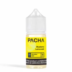 PACHA Salt Blueberry Lemonade 30mL Nicotine Salt Pre-Steeped